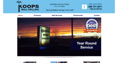 Desktop Screenshot of koopswelldrilling.com